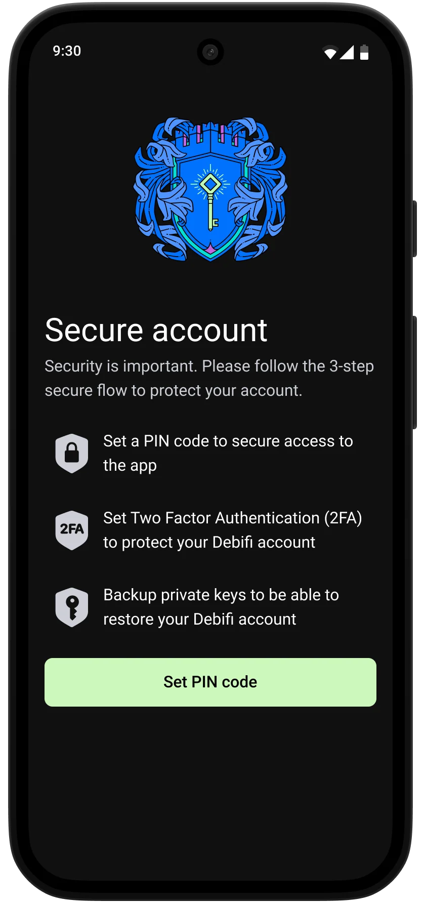 App Secure Account